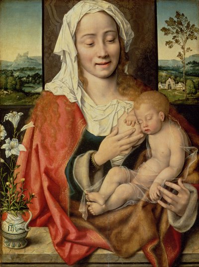 Madone et enfant, c.1525-30 - Joos van Cleve